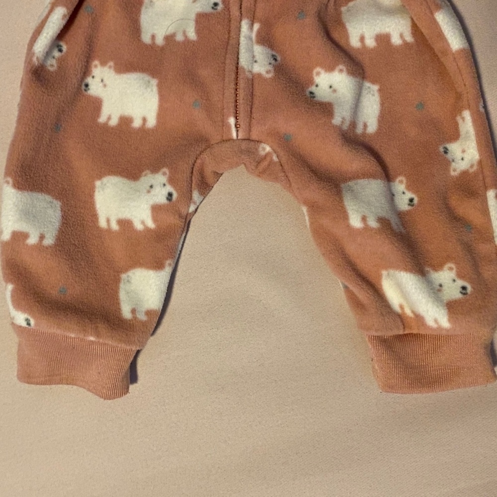 Carter's Polar Bear Ears Onesie, 3m - Picture 10 of 10